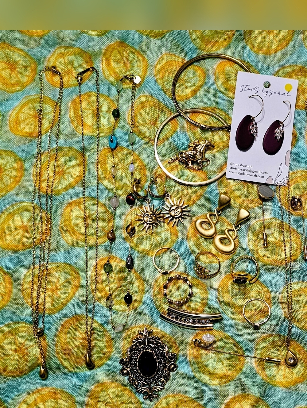 Gold-toned Jewelry Bundle
